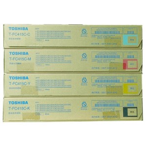 Toshiba T-FC415C-CMYK Four Color Toner Cartridge