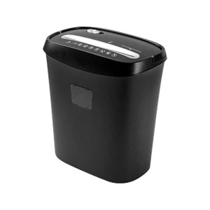 Deli E9947 Black 8 Sheet Paper Shredder