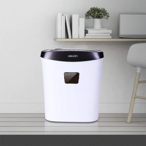 Deli 9928 6-sheet 5×40mm 15L Paper Shredder Machine