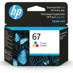 HP 67 Tri-color Original Ink Cartridge