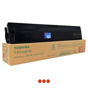 Toshiba T-FC425P-M Magenta Color Toner Cartridge