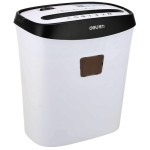 Deli 9928 6-sheet 5×40mm 15L Paper Shredder Machine